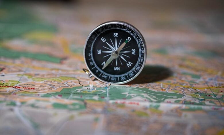 search compass directional reach